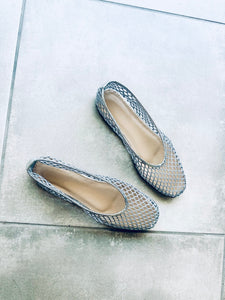Ballerines FILET silver